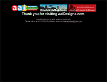 Tablet Screenshot of aaidesigns.com